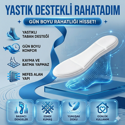 Rahatadım Ortopedik Pedli Destek Çorabı