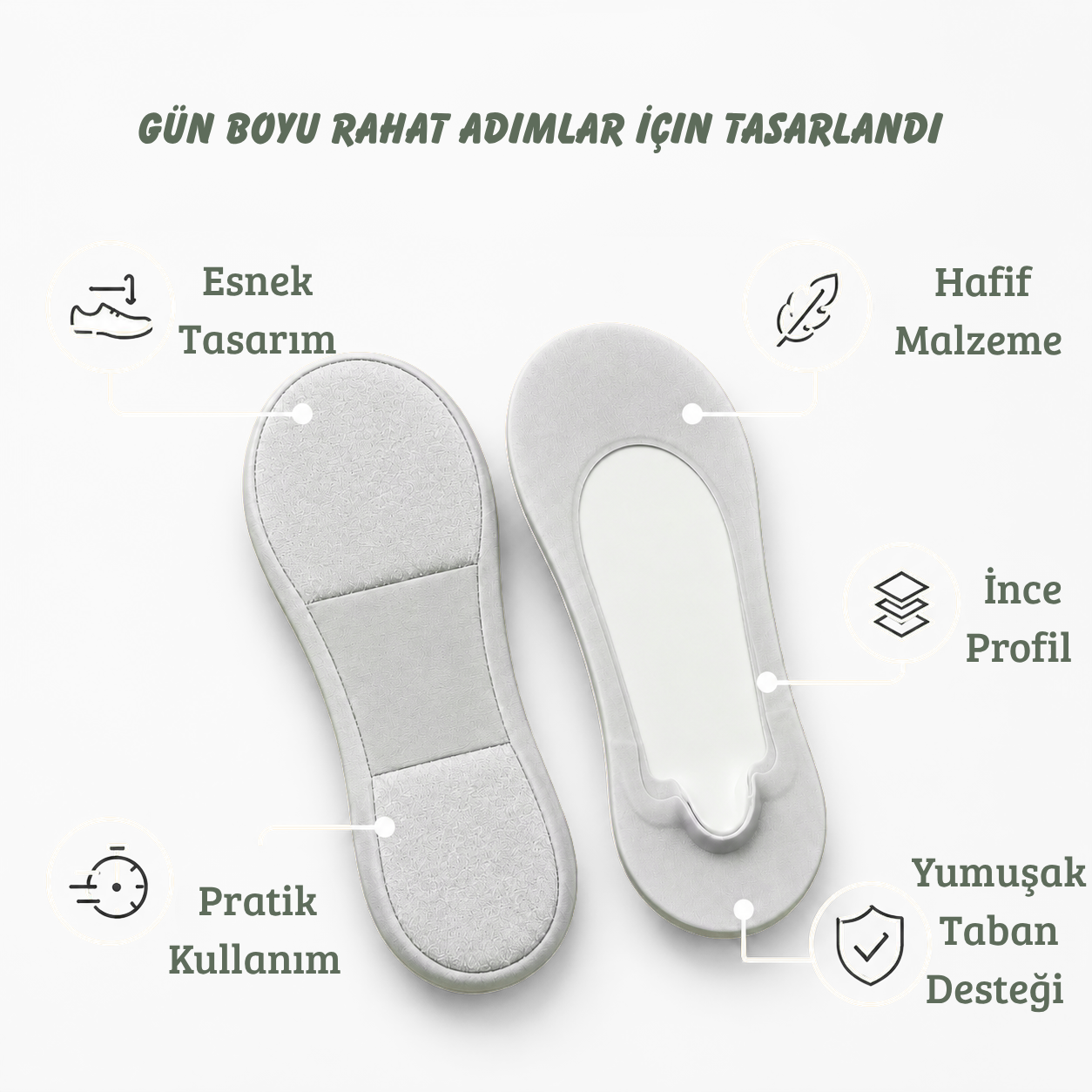 Ayakta Çalışanlar İçin Konfor Çorabı